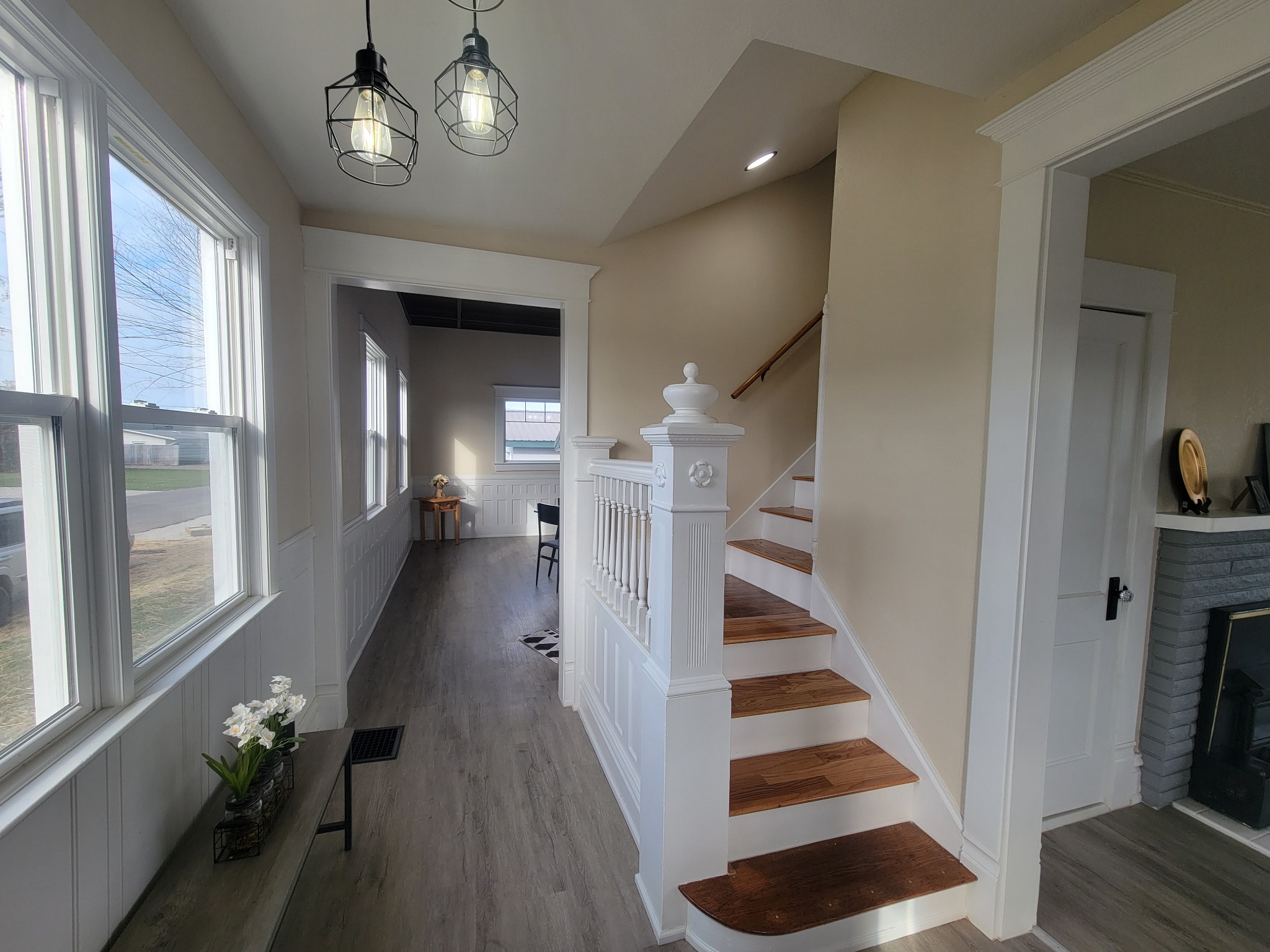 Interior staircase